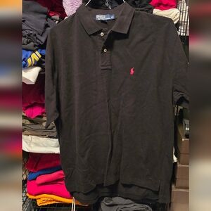 Polo by Ralph Lauren Men's Black Polo Shirt